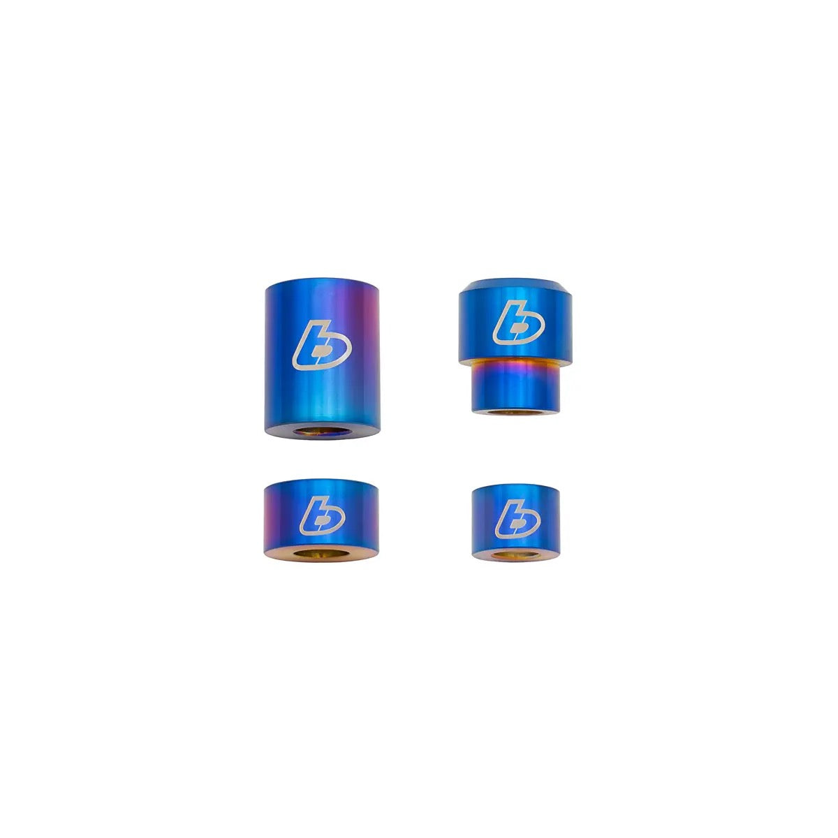 TB Parts Bushing, Wheel, Anodized & Ti - KLX110